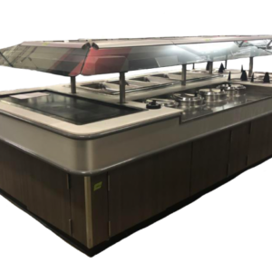 2018   8' Hot Food Island Bar