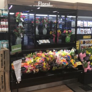 Remote Barker NFT-3 Refrigerated Floral case