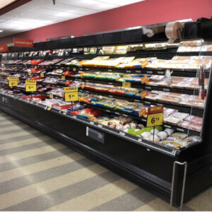 refurbished commercial kitchen meat case