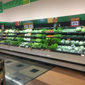 Warren QHZV cooler full of produce