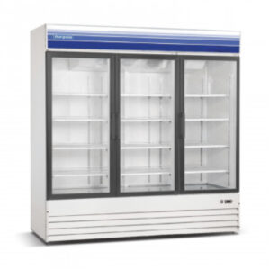 53 cu ft 3 Door Merchandiser Refrigerator (White)