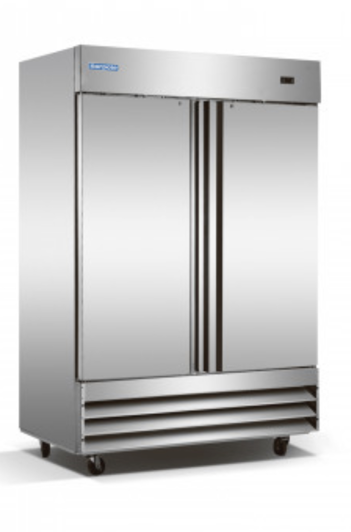 2 Solid Door Stainless Steel Reach-In Refrigerator