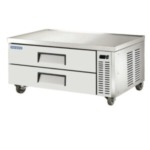 52" Stainless Steel Chef Base Refrigerator