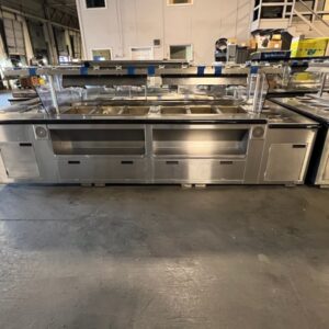 12' Hot & Cold Soup Bar (stainless steel)
