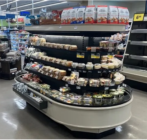 8' Hussmann Deli Grab-n-Go Display - Remote - Image 6