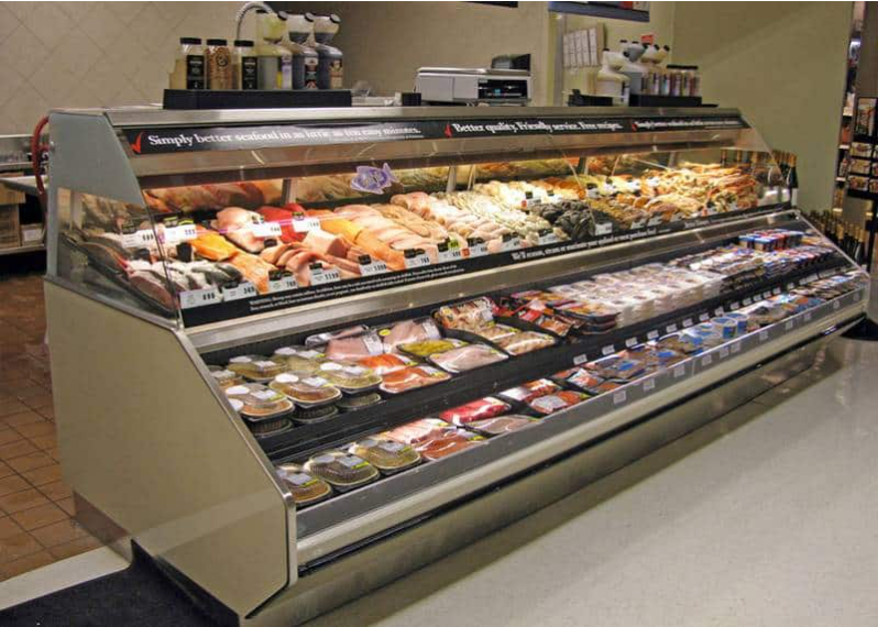 8' Seafood Case (HillPhoenix) PTD-RG - Image 3