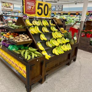 Banana /Produce Merchandiser - 8' Display With End Caps