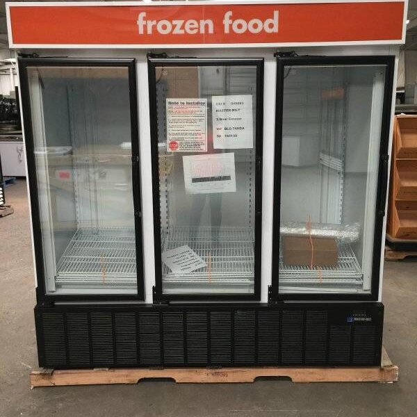 3 door freezer